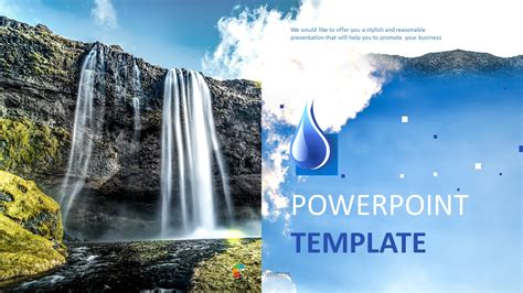 Waterfall Powerpoint Template